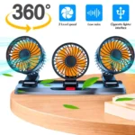 Ventilador Triple Automotriz - 360° - Imagen 2